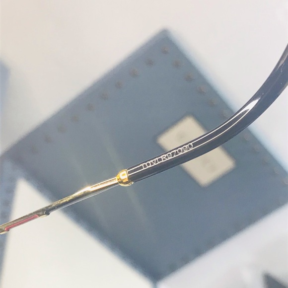 💯- New Authentic Gucci Demo Round Ladies Eyeglasses GG0596OA 003 58 - Picture 11 of 14